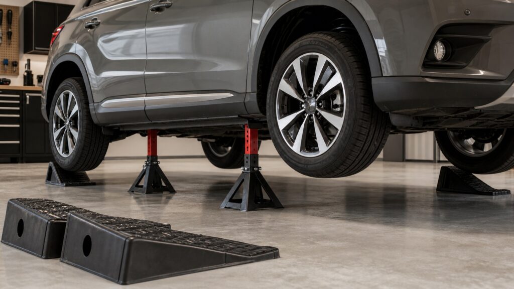 jack stands & ramps explainer hero image for Review Streets