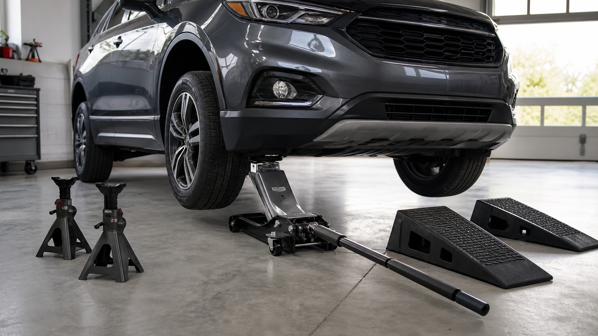 What Makes Jack Stands & Ramps Different from Vehicle Lifting Equipment