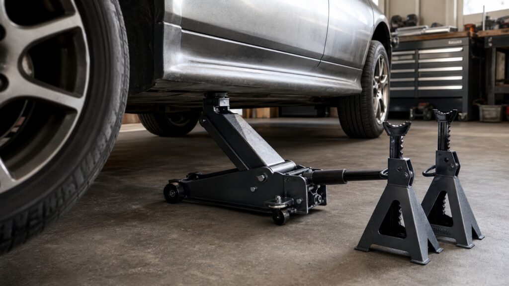 vehicle lifting equipment explainer hero image for Review Streets