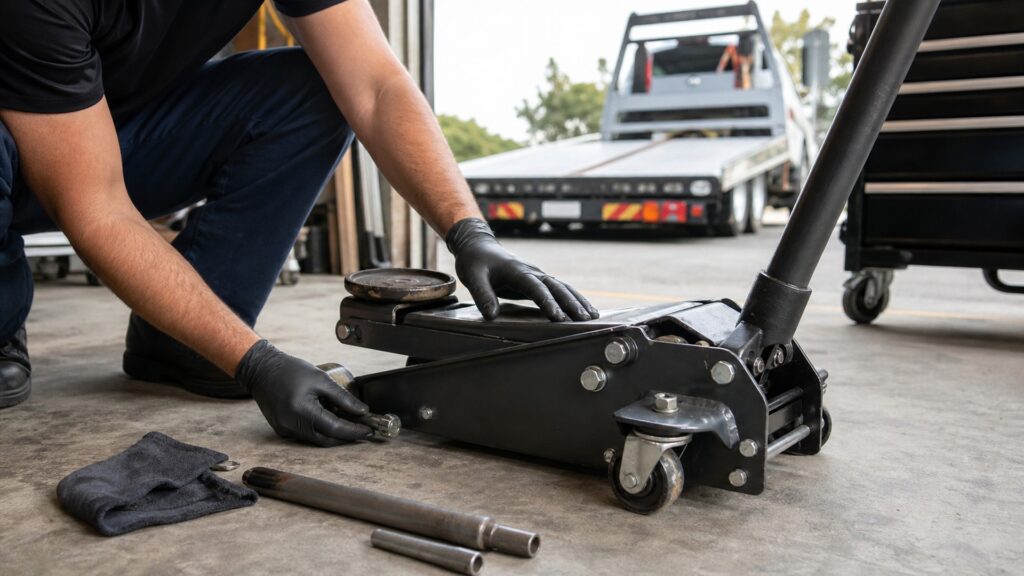 vehicle lifting equipment explainer hero image for Review Streets