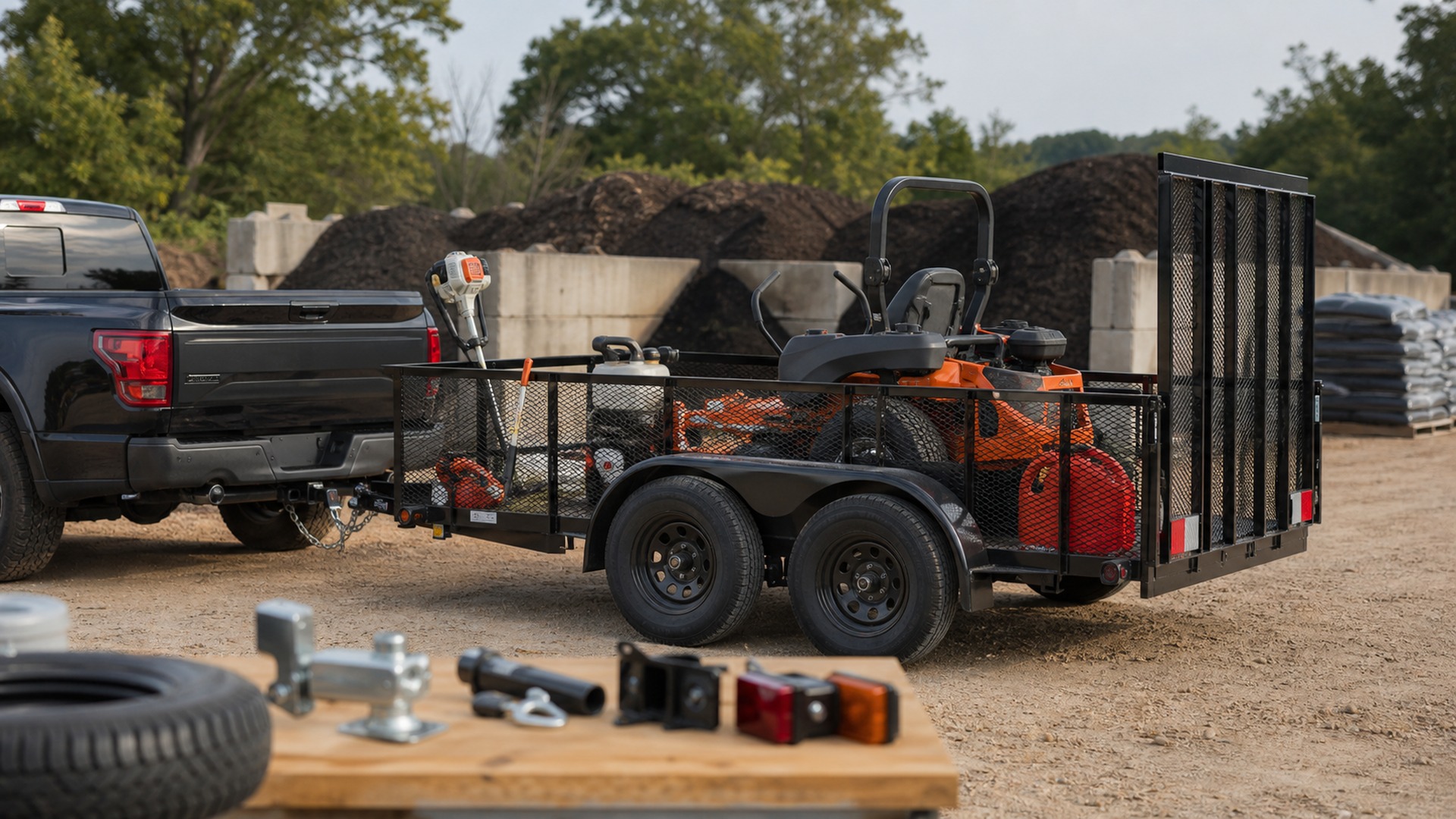 When to Use Utility Trailers Instead of Trailer Accessories