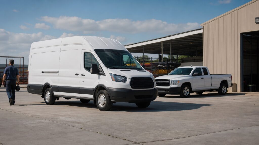 commercial vehicles explainer hero image for Review Streets