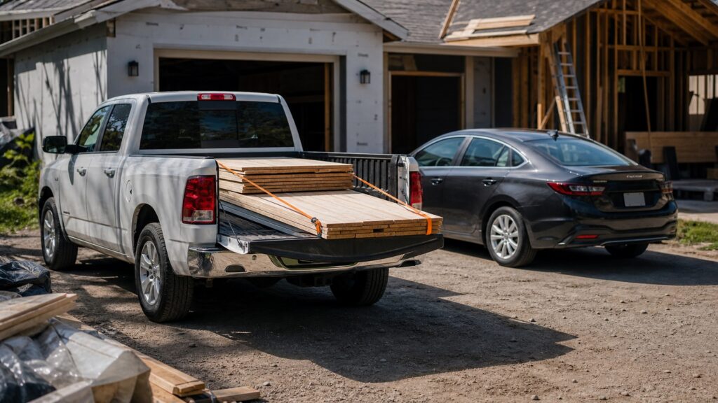 pickup trucks explainer hero image for Review Streets