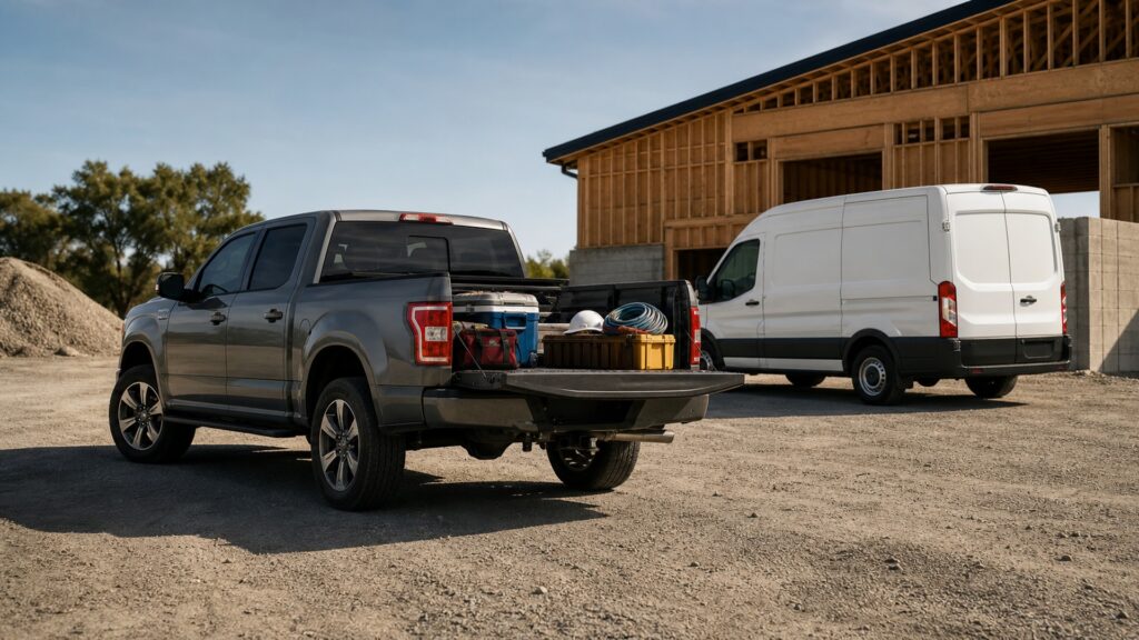 pickup trucks explainer hero image for Review Streets