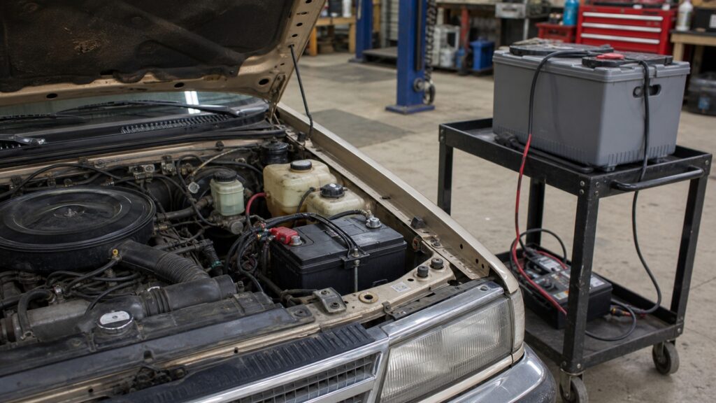 lead acid car batteries explainer hero image for Review Streets
