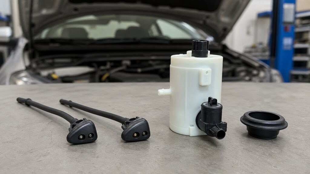 windshield washer nozzles explainer hero image for Review Streets