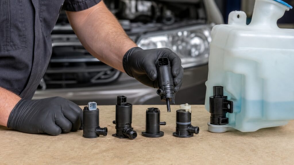 windshield washer pumps explainer hero image for Review Streets
