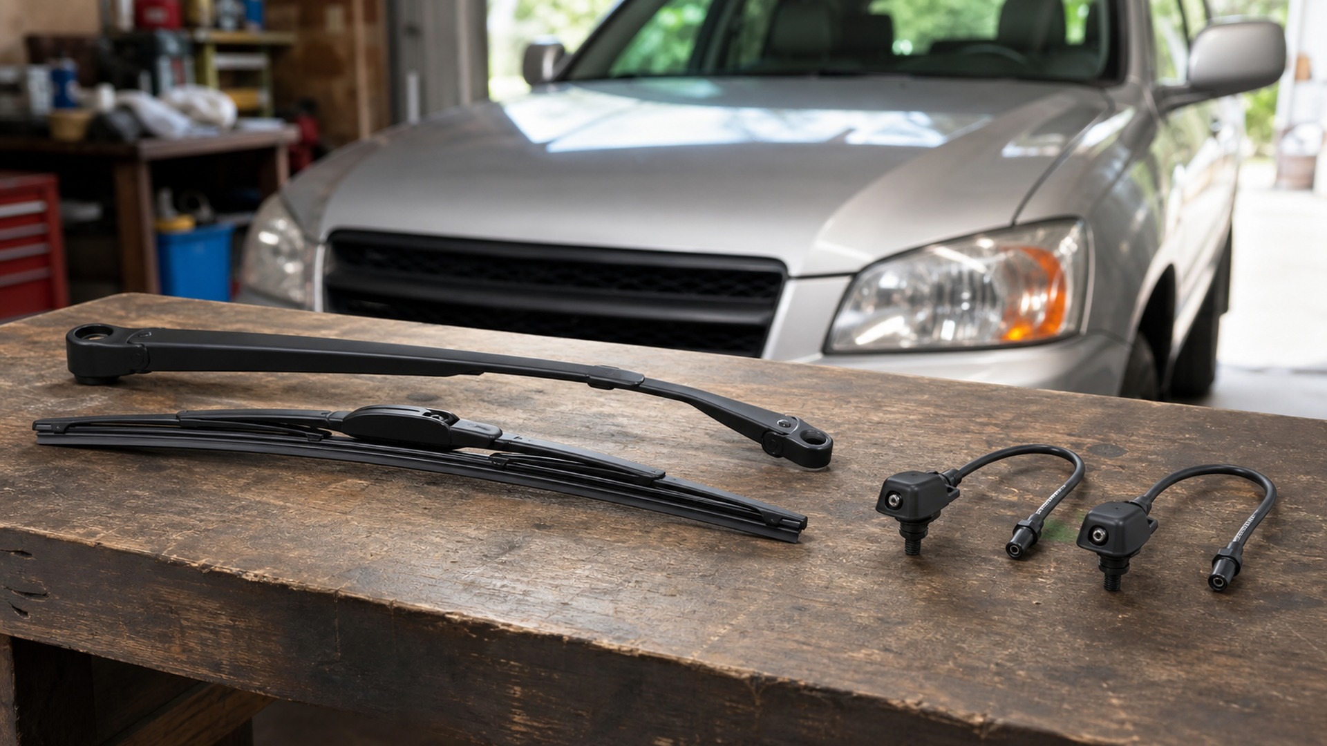 What Makes Windshield Wiper Blades Different from Windshield Washer Nozzles
