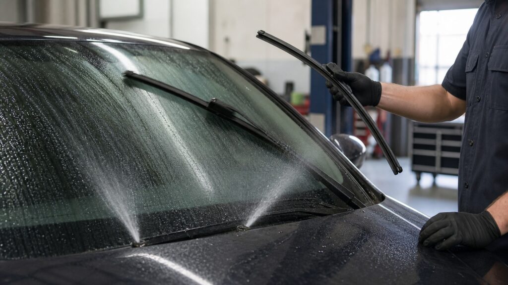 windshield wiper blades explainer hero image for Review Streets