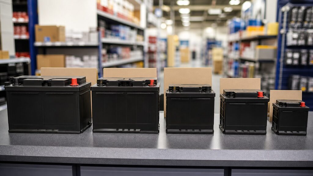 agm car batteries shopping setup for aftermarket part selection with practical vehicle-focused details