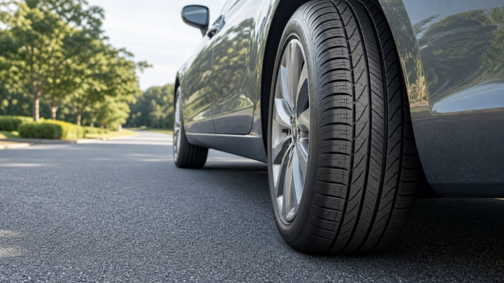 all-season tires shopping setup for road noise and ride comfort with practical vehicle-focused details