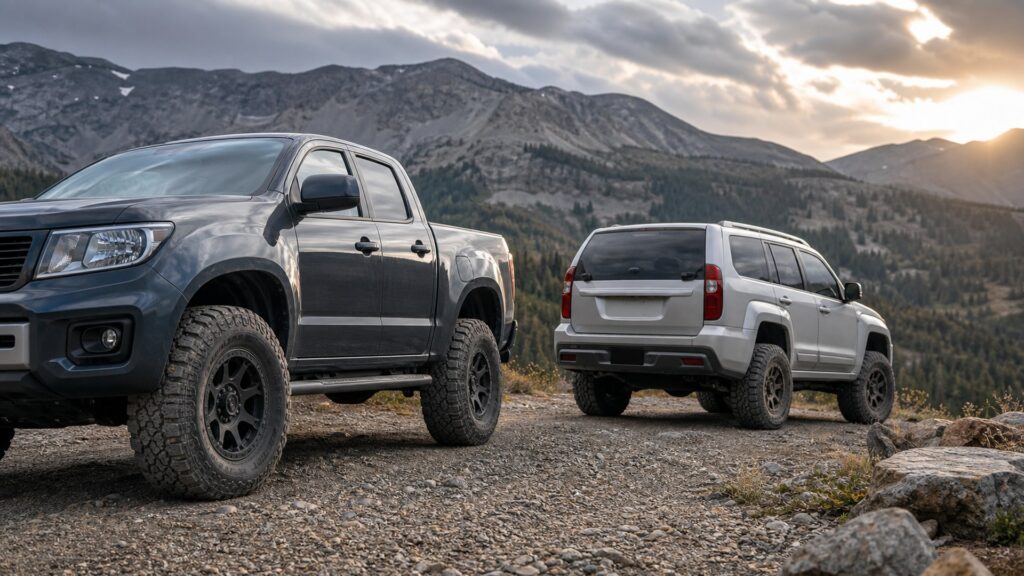 all-terrain tires shopping setup for truck and suv setups with practical vehicle-focused details