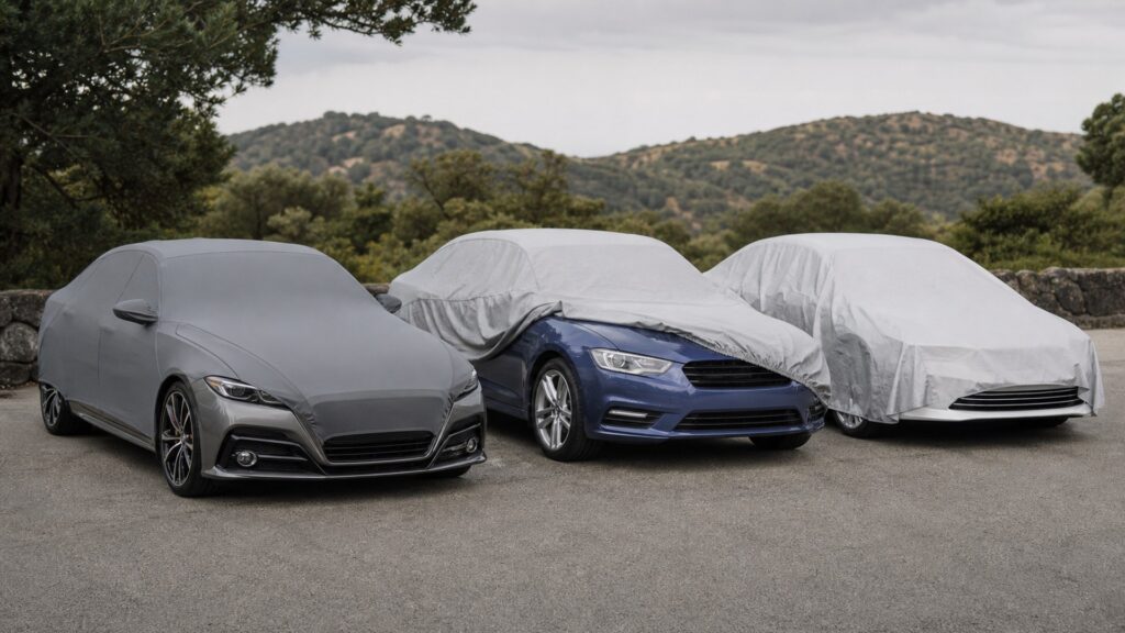 all-weather car covers shopping setup for overall selection with practical vehicle-focused details