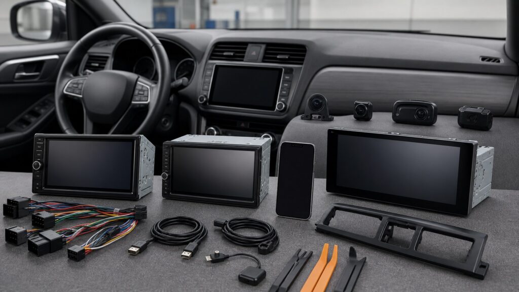 apple carplay head units shopping setup for driver assistance setups with practical vehicle-focused details