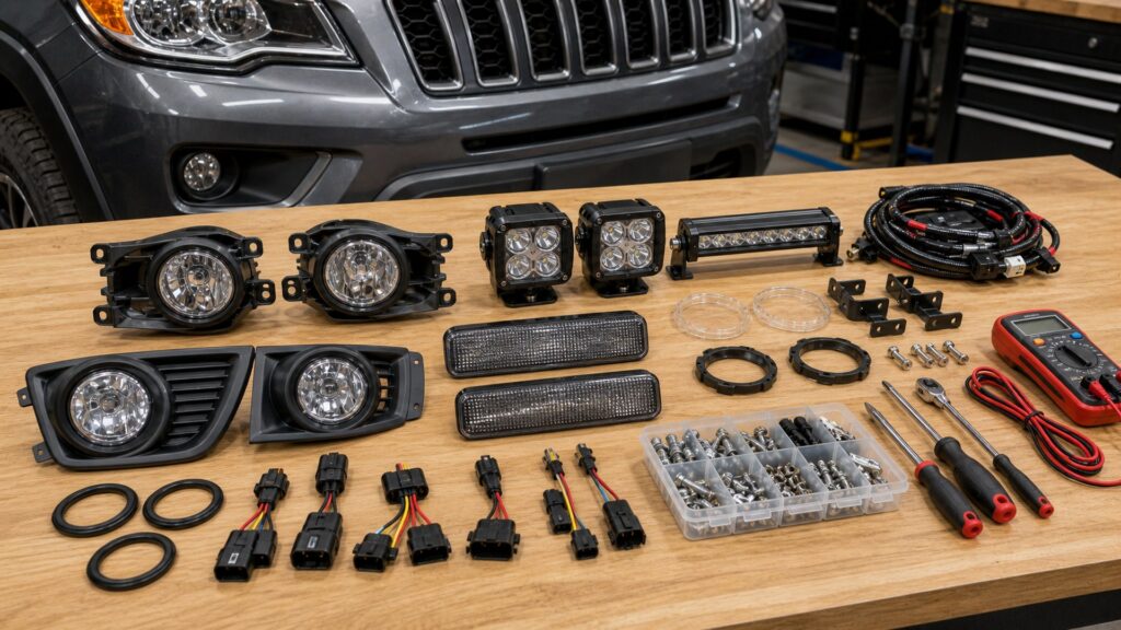 auxiliary lighting shopping setup for oem replacement decisions with practical vehicle-focused details