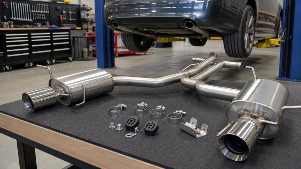 axle-back exhaust systems shopping setup for overall selection with practical vehicle-focused details