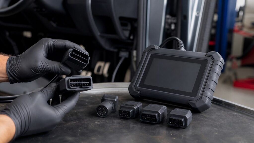 bidirectional scan tools shopping setup for vehicle compatibility checks with practical vehicle-focused details