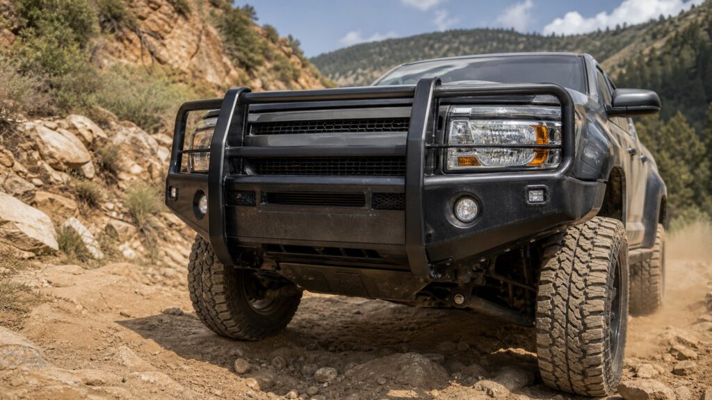 brush guards shopping setup for off-road protection durability needs with practical vehicle-focused details