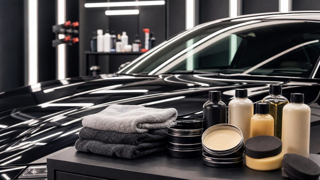 car waxes shopping setup for ceramic protection planning with practical vehicle-focused details
