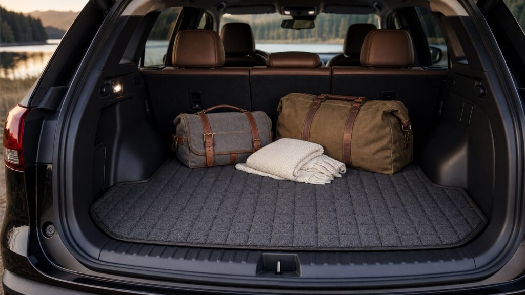 cargo mats shopping setup for cabin comfort upgrades with practical vehicle-focused details