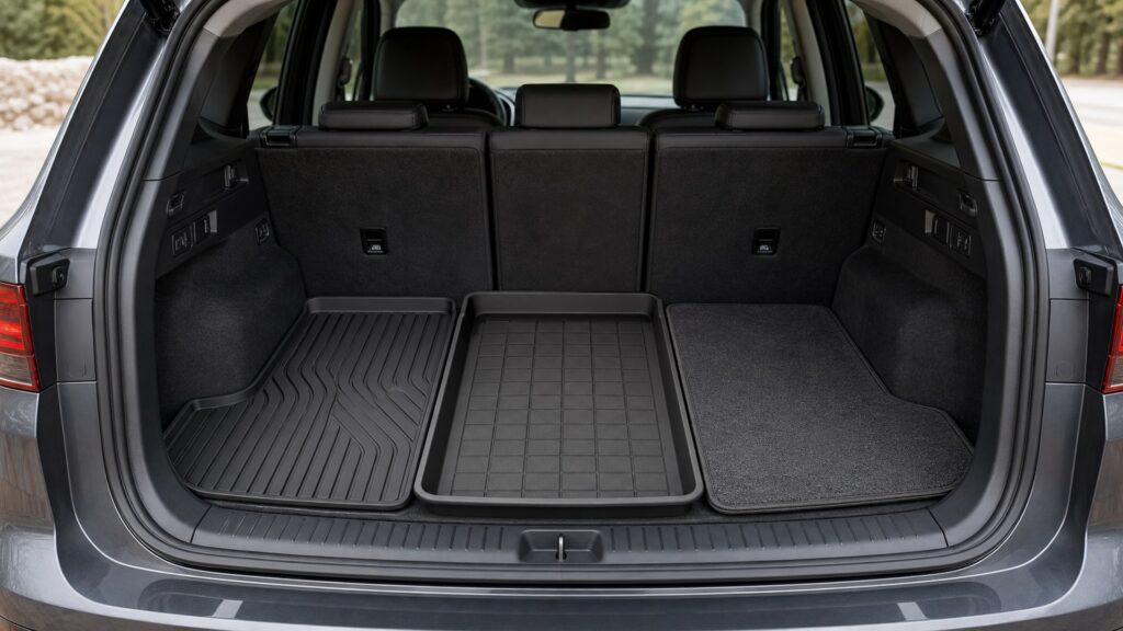 cargo mats shopping setup for overall selection with practical vehicle-focused details