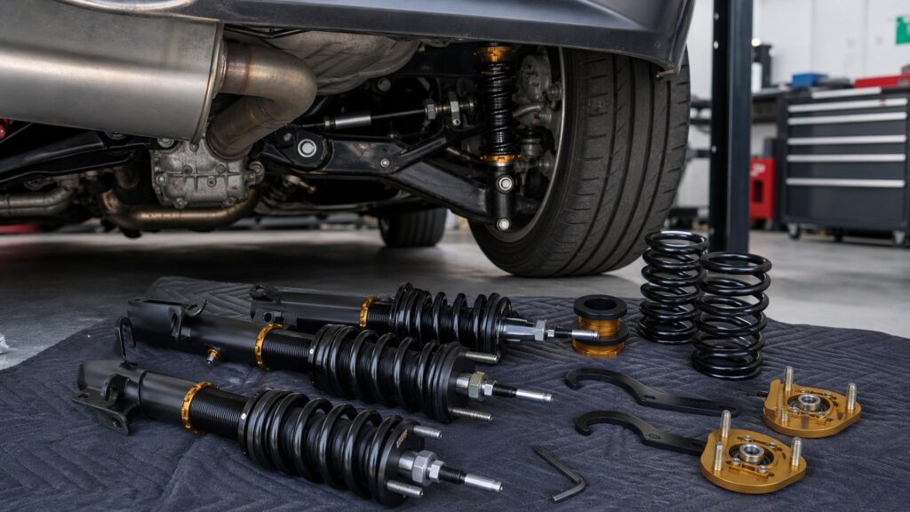 coilover suspension kits shopping setup for engine and drivetrain goals with practical vehicle-focused details