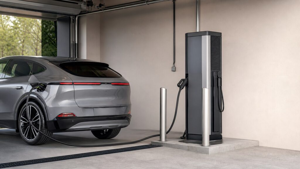 commercial ev charging stations shopping setup for home charging setup with practical vehicle-focused details