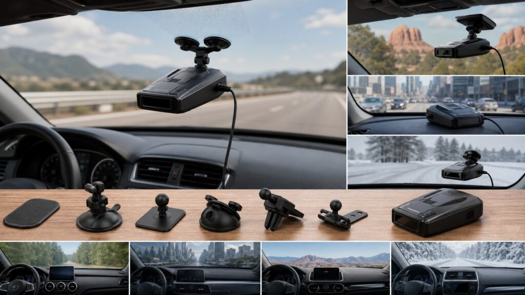 cordless radar detectors shopping setup for vehicle compatibility checks with practical vehicle-focused details