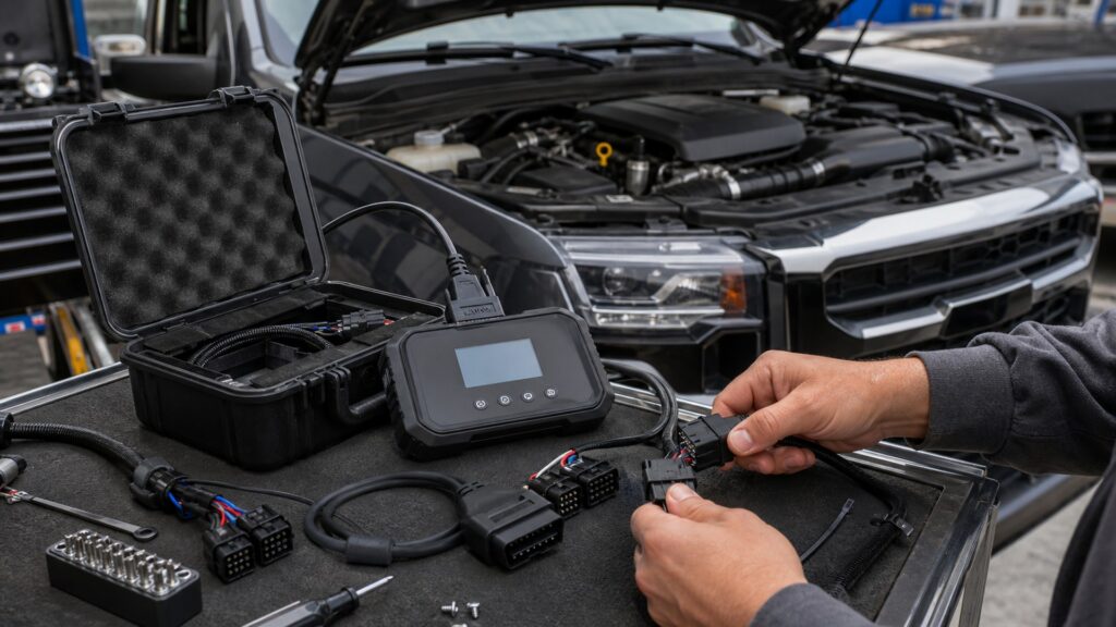 diesel tuners shopping setup for installation complexity with practical vehicle-focused details