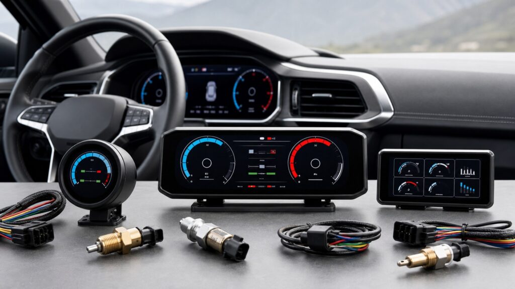 digital dash displays shopping setup for overall selection with practical vehicle-focused details