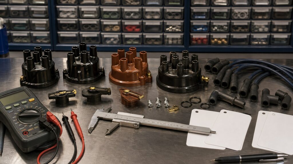 distributor caps shopping setup for ignition components fitment and compatibility with practical vehicle-focused details