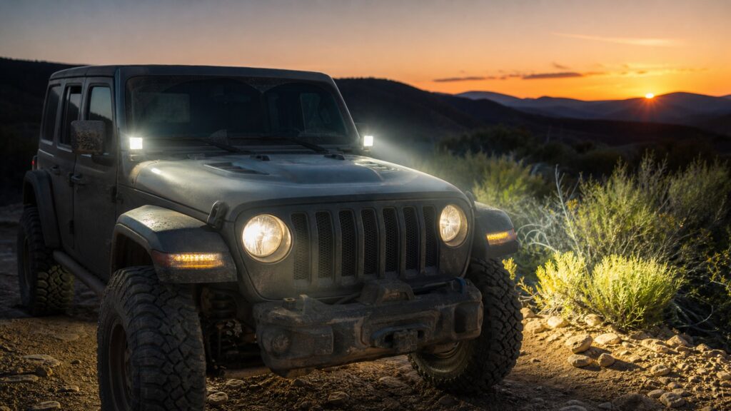 ditch lights shopping setup for overall selection with practical vehicle-focused details