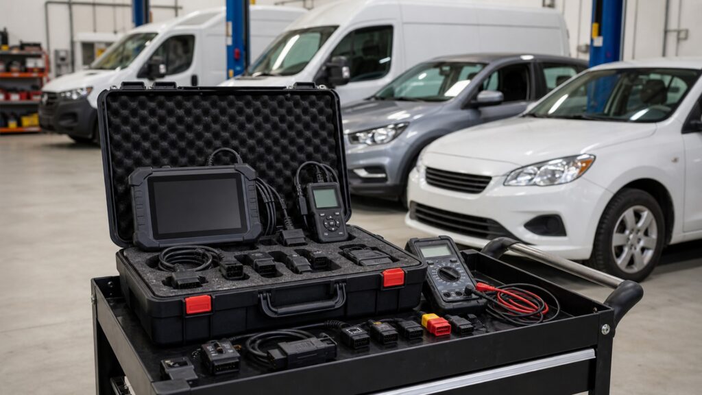 diy diagnostic tools shopping setup for fleet and commuter vehicles with practical vehicle-focused details
