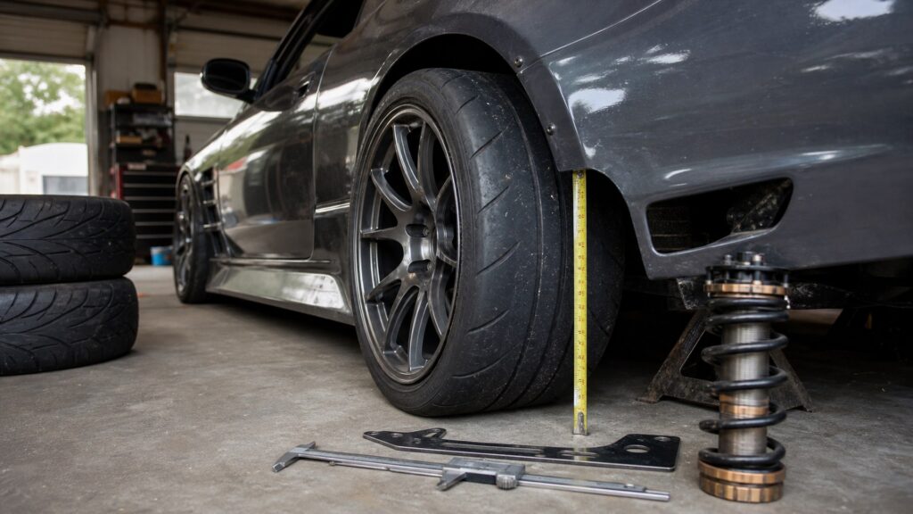 drift tires shopping setup for vehicle fitment and load ratings with practical vehicle-focused details