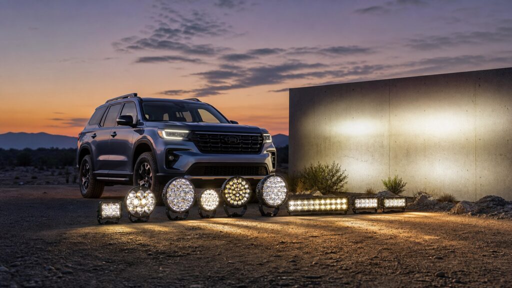 driving lights shopping setup for overall selection with practical vehicle-focused details