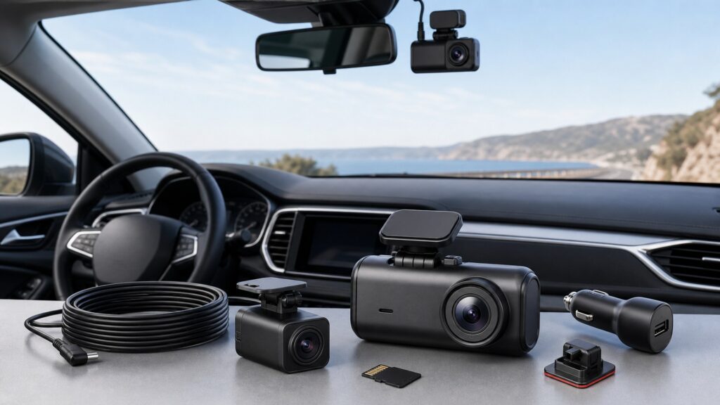 dual-channel dash cameras shopping setup for overall selection with practical vehicle-focused details