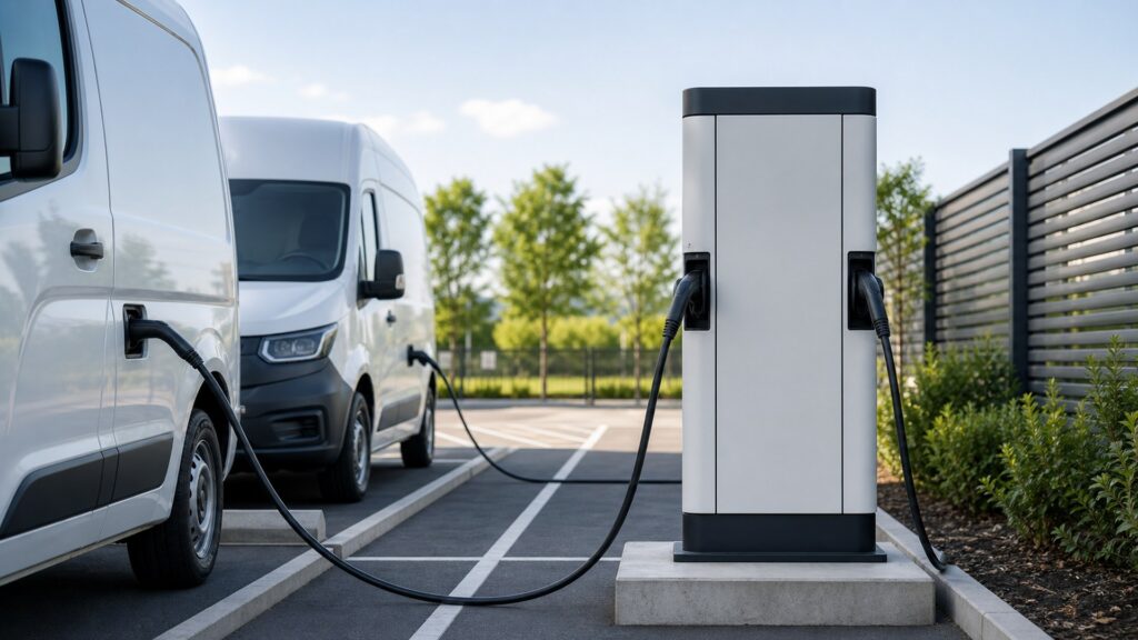 dual port ev chargers shopping setup for public and fleet charging with practical vehicle-focused details