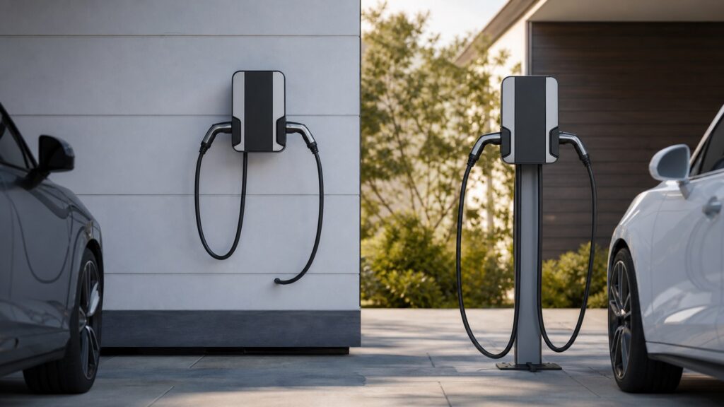 dual port ev chargers shopping setup for overall selection with practical vehicle-focused details