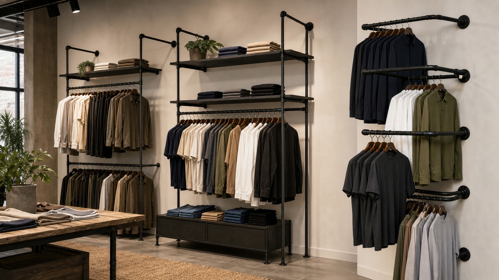 Econoco Pipeline Collection vs Econoco PSOR Outrigger Rack: Which Clothing Store Fixtures Is Better?