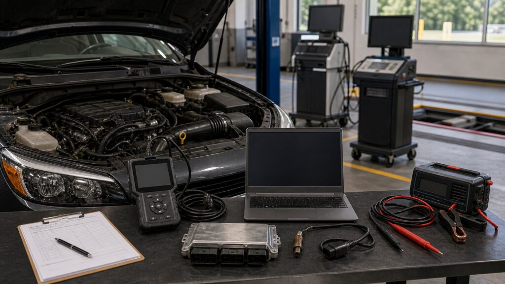 engine tuners shopping setup for emissions and inspection planning with practical vehicle-focused details