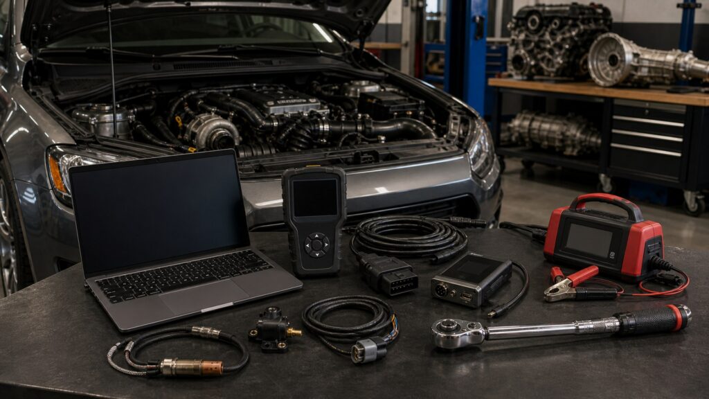 engine tuners shopping setup for engine and drivetrain goals with practical vehicle-focused details