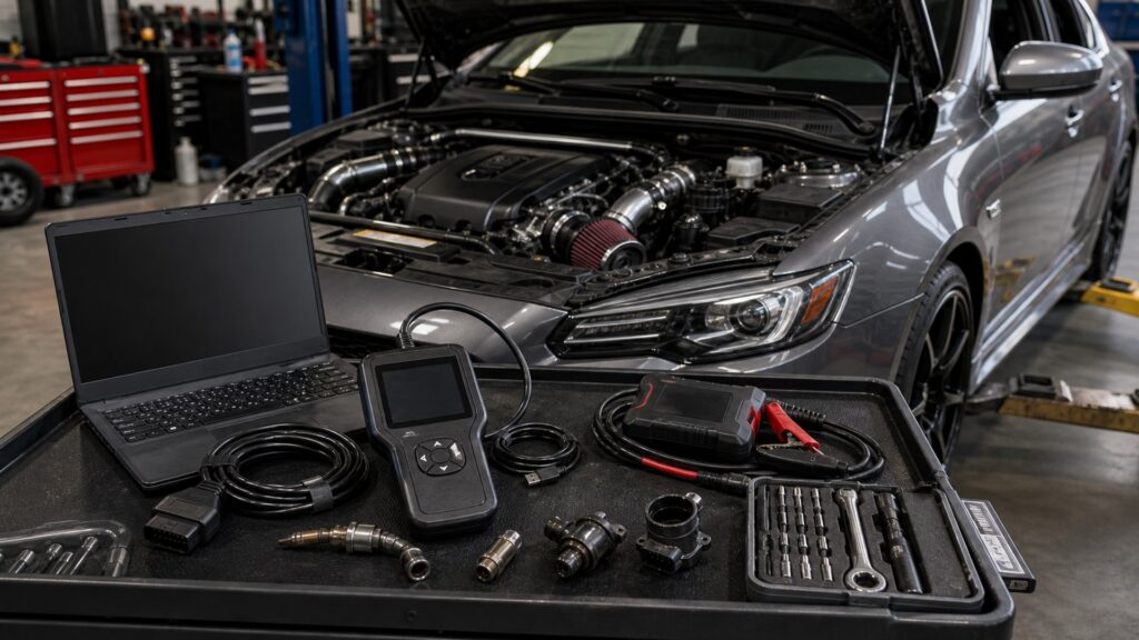 engine tuners shopping setup for street power goals with practical vehicle-focused details