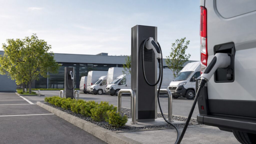 ev charging cables shopping setup for public and fleet charging with practical vehicle-focused details