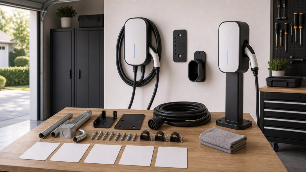 ev charging stations shopping setup for overall selection with practical vehicle-focused details