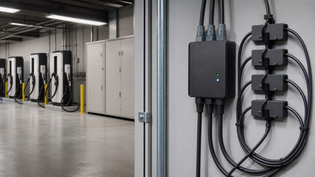 ev power monitors shopping setup for public and fleet charging with practical vehicle-focused details