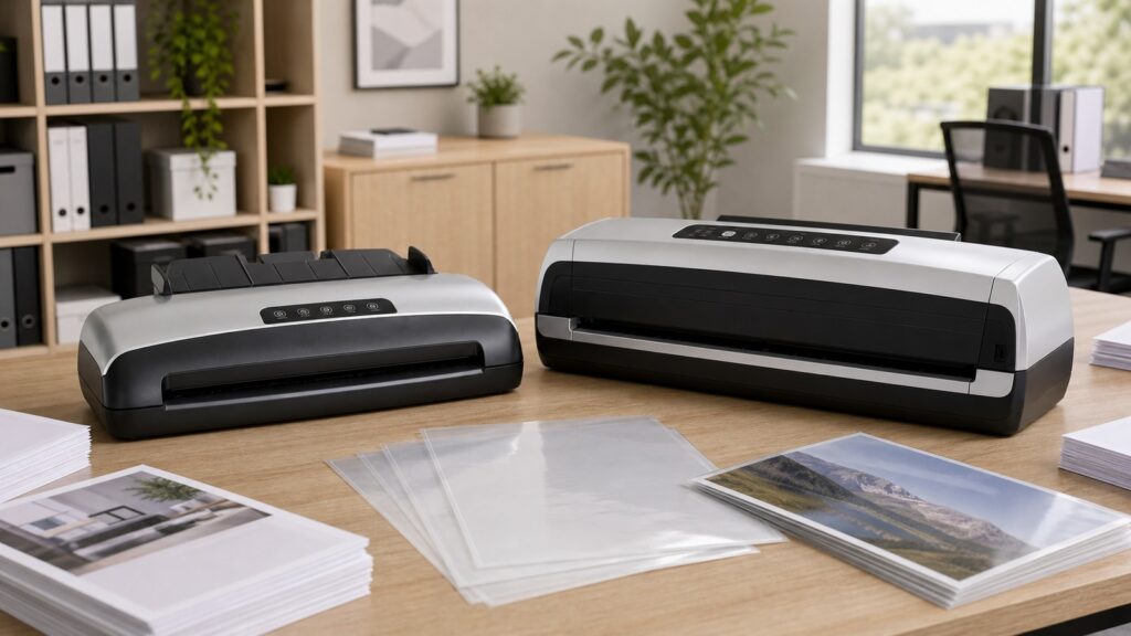 Fellowes Jupiter 2 125 vs GBC Fusion 7000L business comparison image