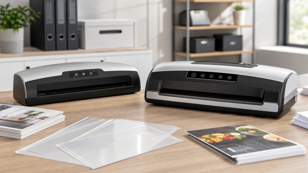 Fellowes Saturn 3i 125 vs Fellowes Jupiter 2 125 business comparison image