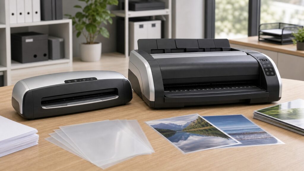 Fellowes Saturn 3i 125 vs GBC Fusion 7000L business comparison image