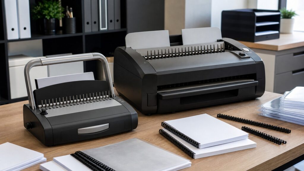 Fellowes Star+ 150 vs GBC CombBind C450E business comparison image