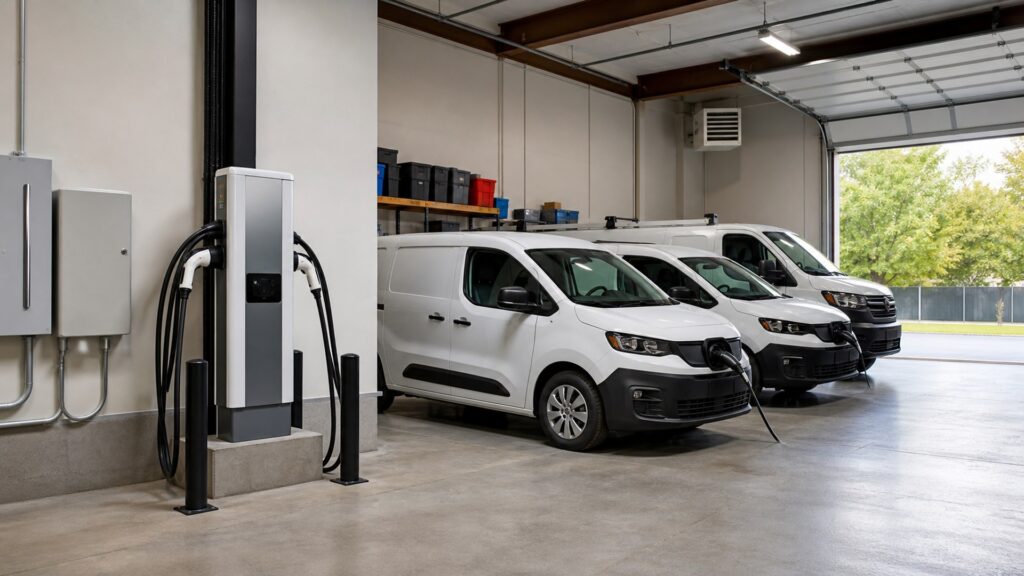 fleet ev chargers shopping setup for home charging setup with practical vehicle-focused details